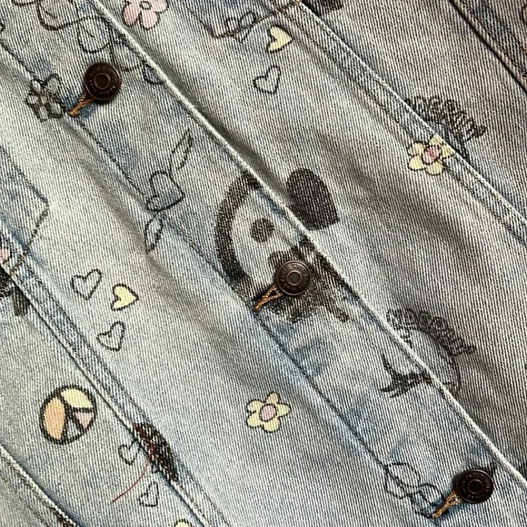 WILD FABLE Wild Graffiti Jean Jacket - Picture 7 of 16